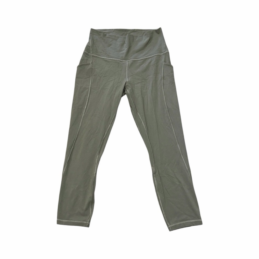 Lulu lemon High-Waisted Olive Green Leggings